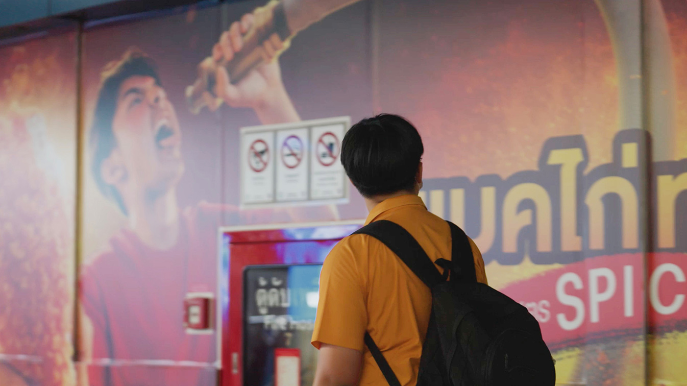 Youngster BKK and VGI media use ignored outdoor media space for new OOH campaign