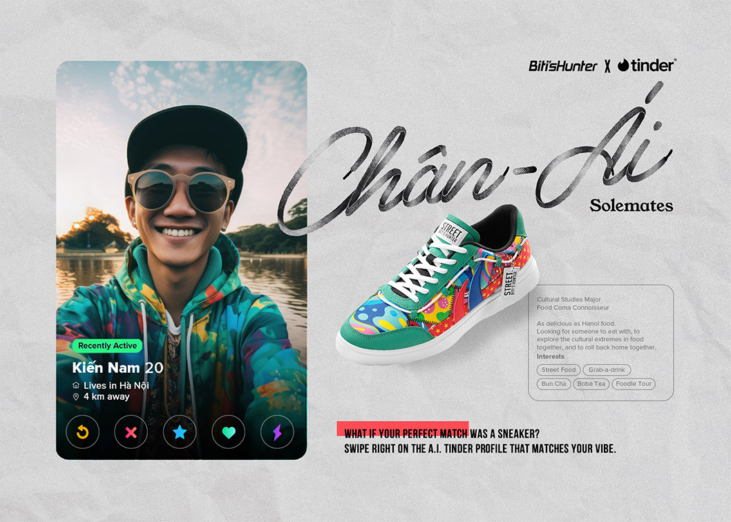 Biti’s Hunter swipes right with Tinder via new Dentsu Redder Vietnam campaign