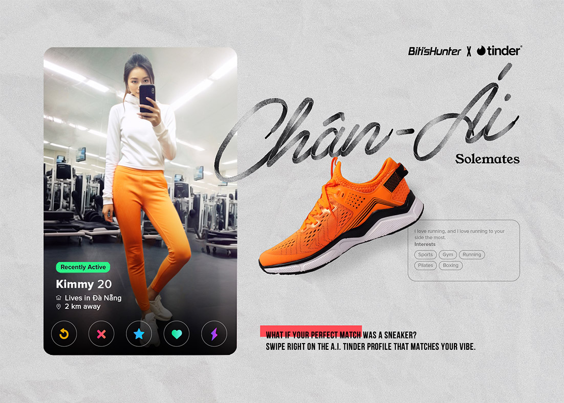 Biti’s Hunter swipes right with Tinder via new Dentsu Redder Vietnam campaign