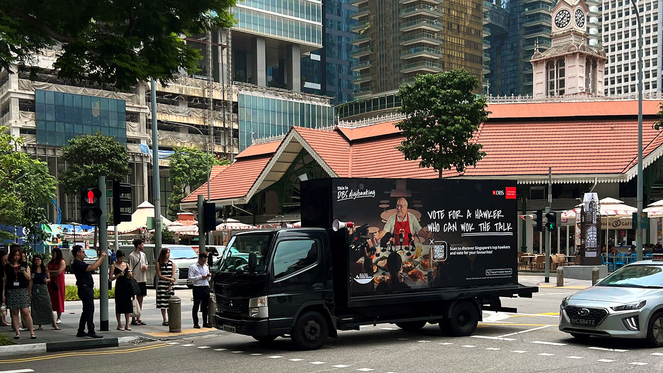 DBS partners with The Secret Little Agency to show their support for Singapore’s hawkers