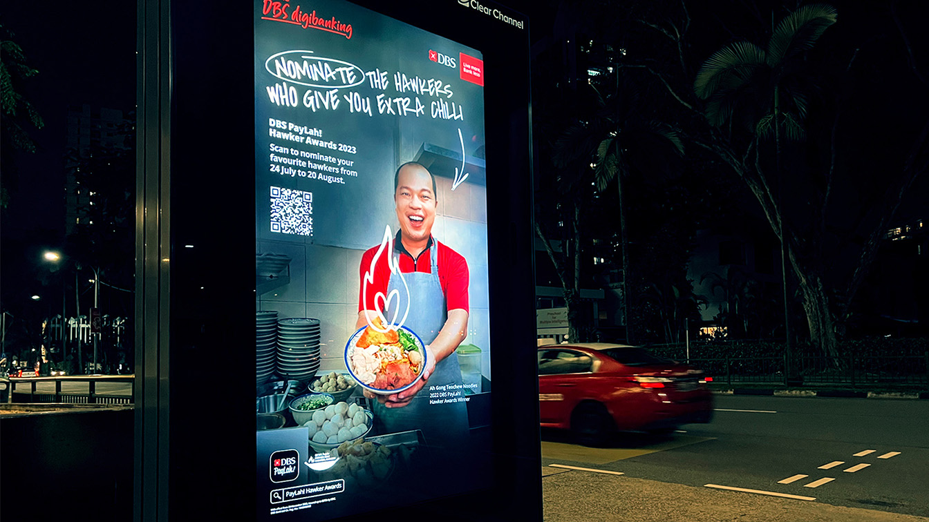 DBS partners with The Secret Little Agency to show their support for Singapore’s hawkers