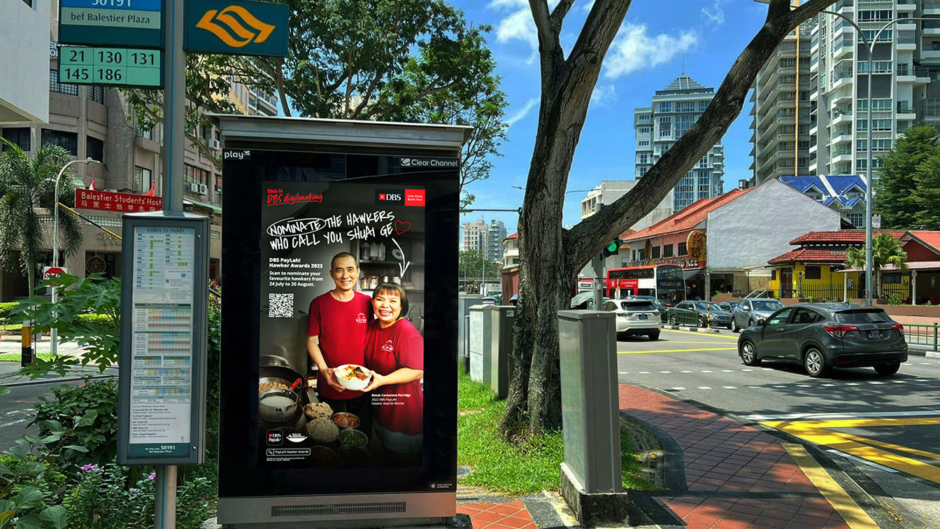 DBS partners with The Secret Little Agency to show their support for Singapore’s hawkers