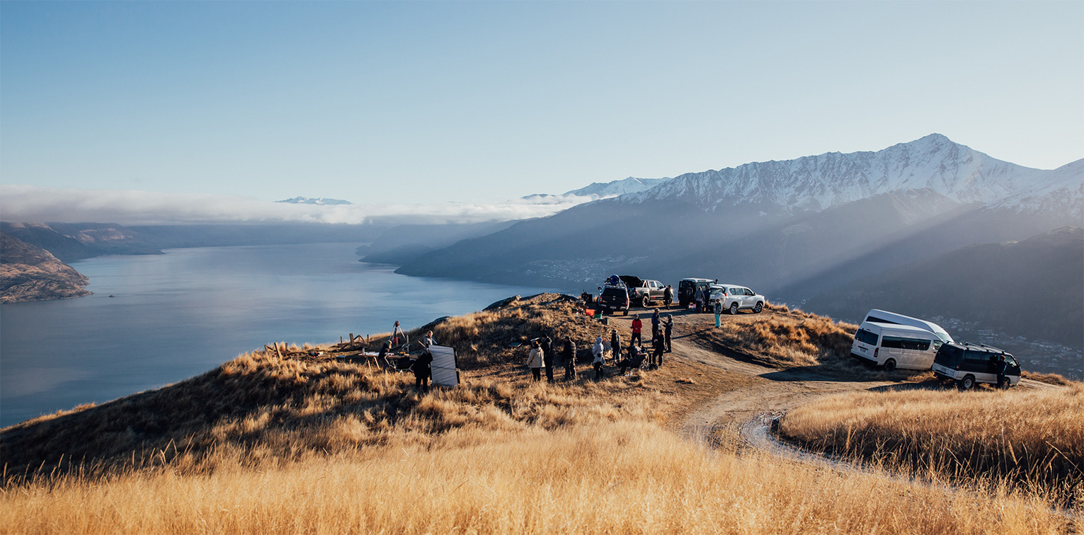 Shooting ad magic in New Zealand