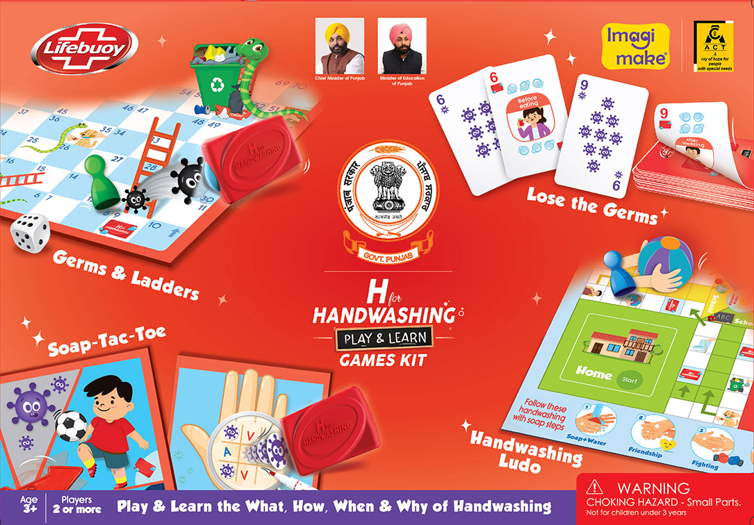 Lifebuoy reimagines board games to promote hygiene through H for Handwashing Games