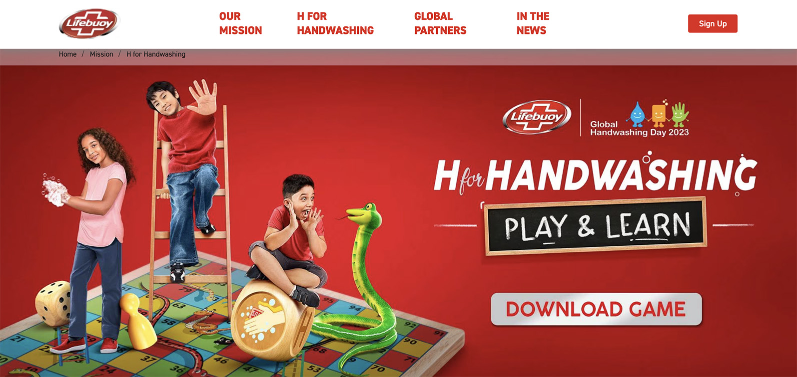 Lifebuoy reimagines board games to promote hygiene through H for Handwashing Games