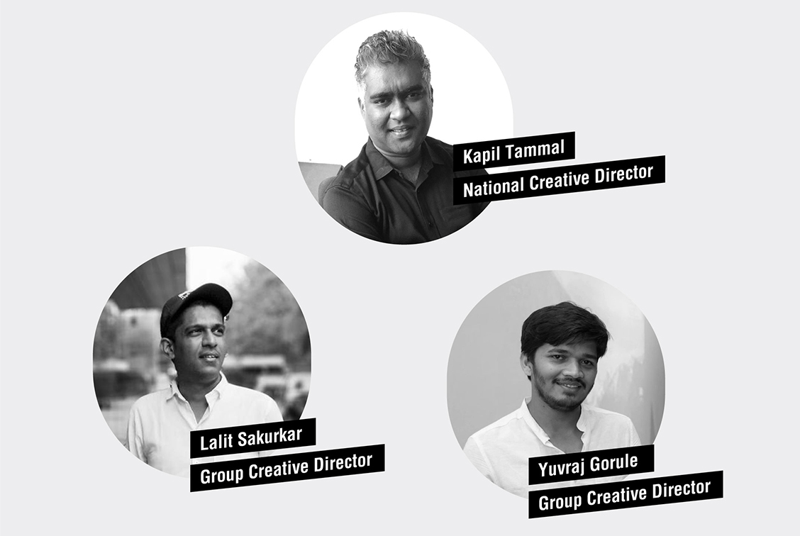 Scarecrow M&C Saatchi elevates Kapil Tammal to National Creative Director; Lalit Sakurkar and Yuvraj Gorule to Group Creative Directors