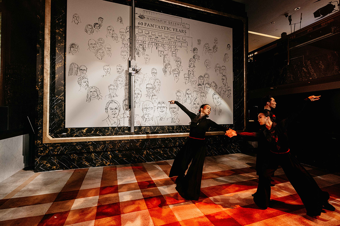 Mandarin Oriental celebrates 60 years with interactive, AI performance artwork