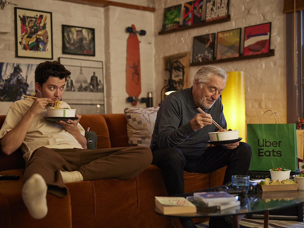 Seen+Noted: Robert De Niro and Asa Butterfield star in new Uber One campaign via Mother