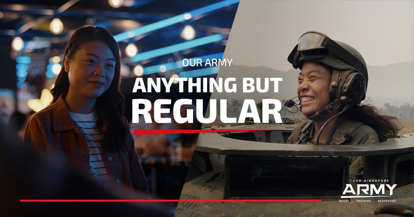 Tribal Worldwide flips the script on regular for Our Singapore Army recruitment campaign