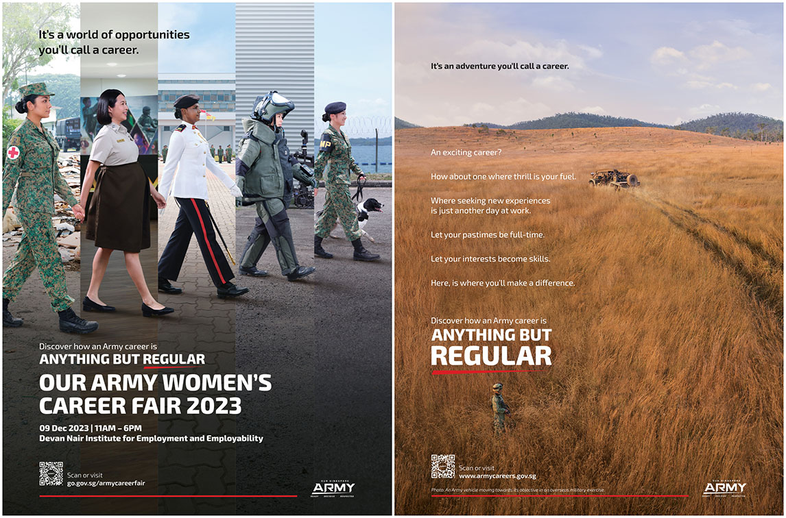 Tribal Worldwide flips the script on regular for Our Singapore Army recruitment campaign