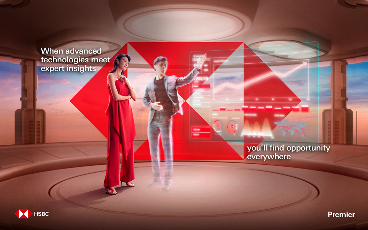 HSBC Premier highlights the power of technology in new campaign starring Louise Wong