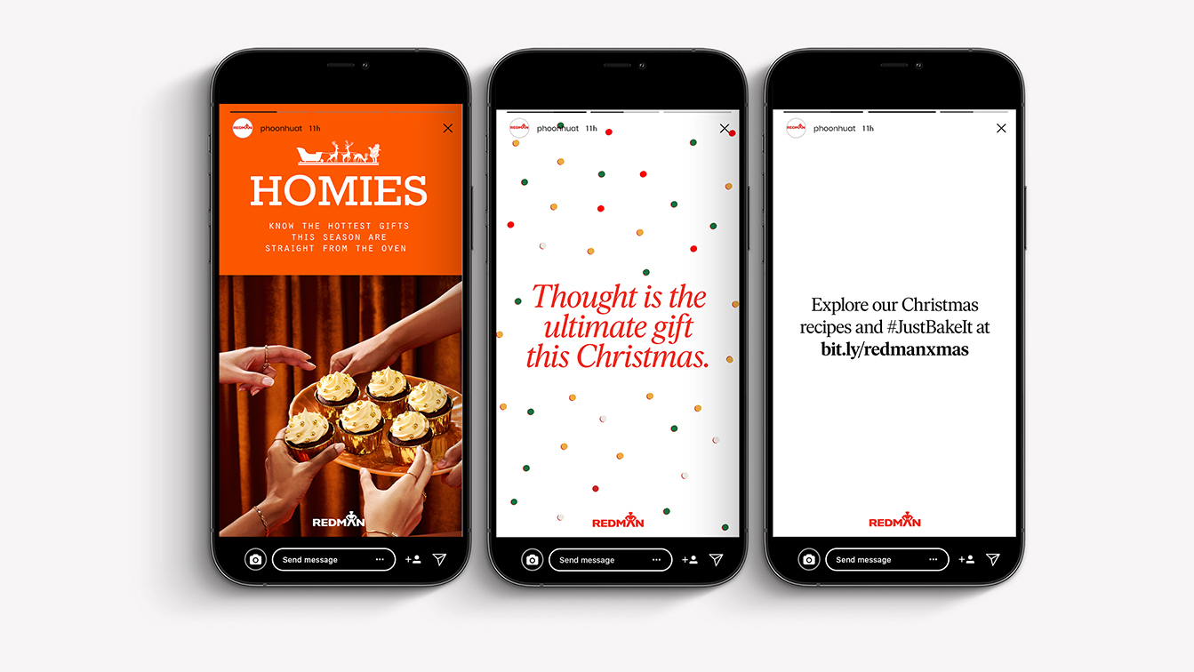 RedMan’s festive campaign via TSLA inspires a baking movement to elevate gift giving