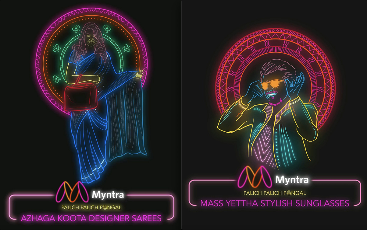 Talented and Myntra light up Chennai via light art based ‘Palich Palich Pongal’ OOH campaign