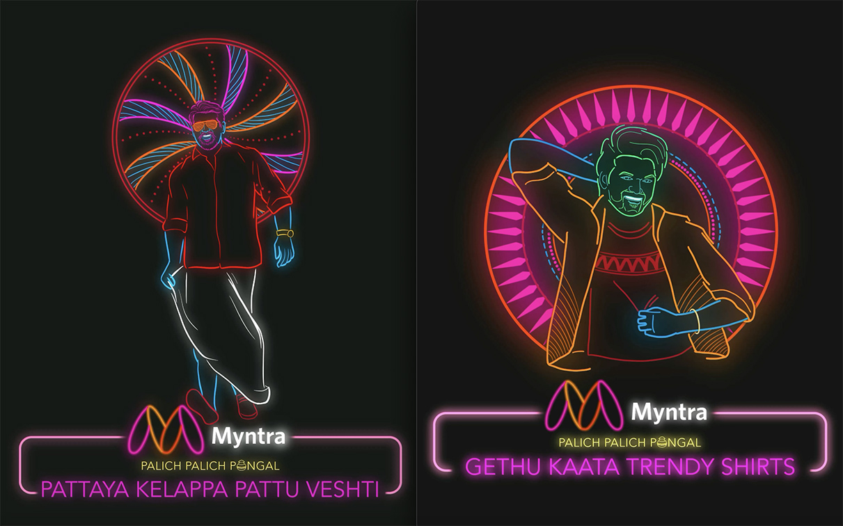 Talented and Myntra light up Chennai via light art based ‘Palich Palich Pongal’ OOH campaign