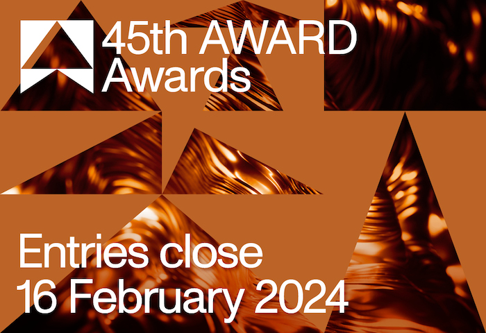 45th AWARD Awards deadline fast approaching; enter before 2pm Singapore time, Friday 16 Feb
