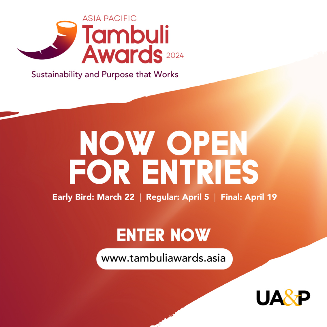 APAC Tambuli Awards 2024 are open for entries: early bird deadline March 22