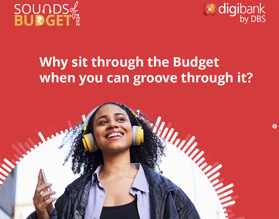 DBS Bank India + FCB Interface release ‘Sounds of Budget,’ breaking down the 2024 Union Budget