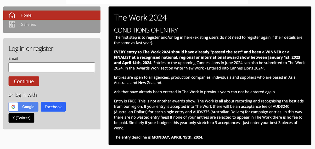 Final deadline extension for entries to Campaign Brief’s The Work 2024 – Deadline Today
