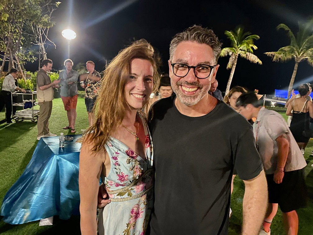 Legendary time at the annual Sweetshop, FIN Design + FX, Voodoo Hack and Campaign Brief Asia Sunset party around the pool at AdFest 2024