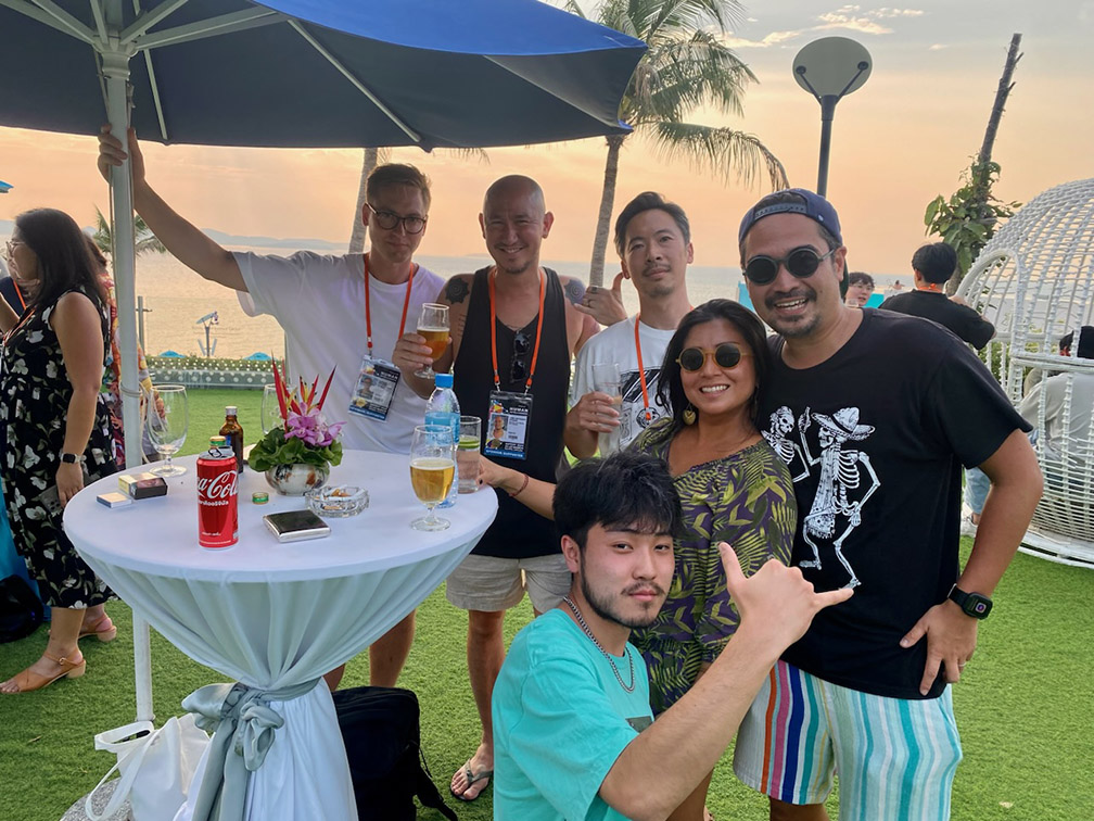 Legendary time at the annual Sweetshop, FIN Design + FX, Voodoo Hack and Campaign Brief Asia Sunset party around the pool at AdFest 2024
