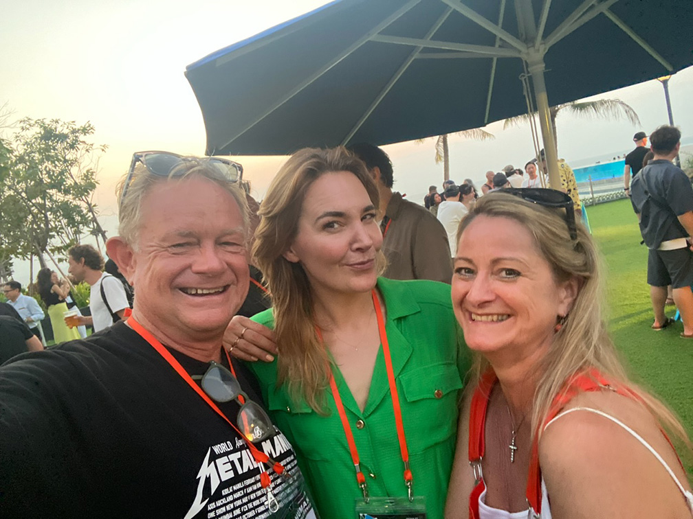 Legendary time at the annual Sweetshop, FIN Design + FX, Voodoo Hack and Campaign Brief Asia Sunset party around the pool at AdFest 2024
