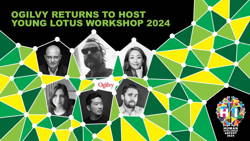 Ogilvy returns to host ADFEST’s 2024 Young Lotus Workshop, headed by Reed Collins
