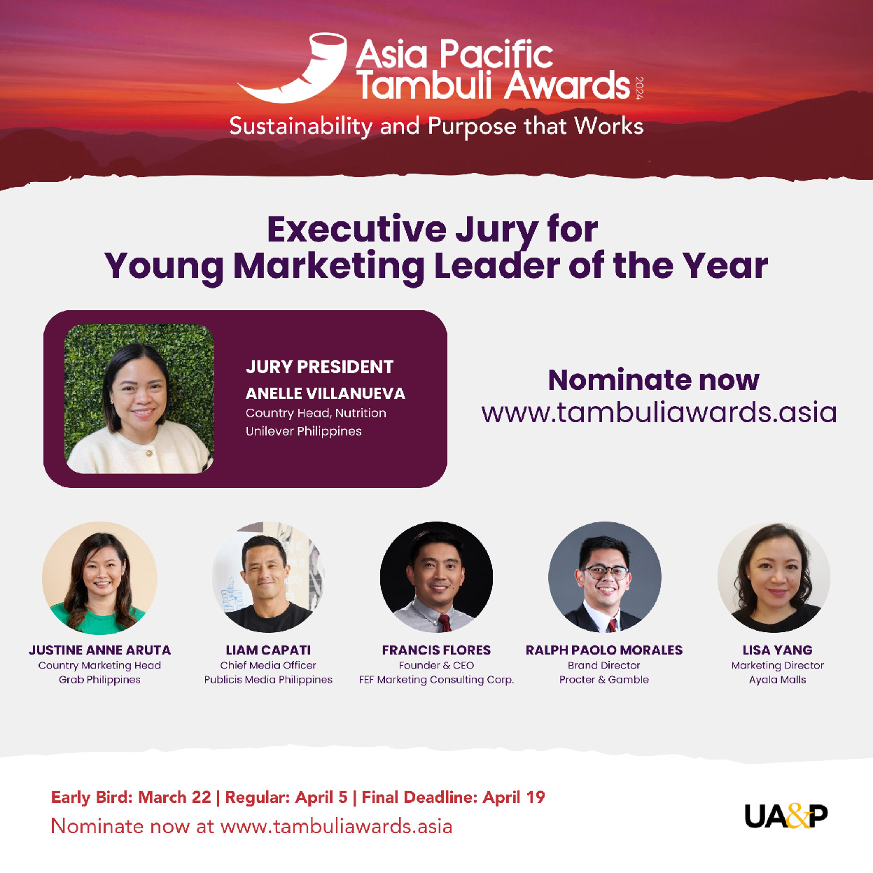 APAC Tambuli awards names 2024 jury for Young Marketing Leader of the Year Award