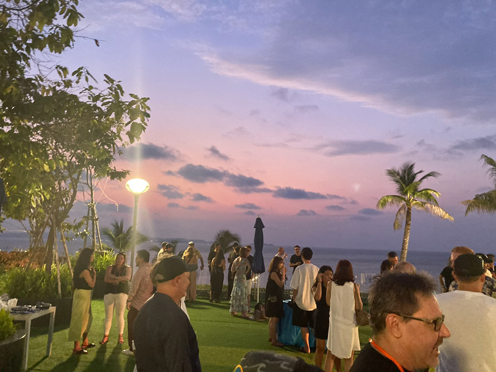 Legendary time at the annual Sweetshop, FIN Design + FX, Voodoo Hack and Campaign Brief Asia Sunset party around the pool at AdFest 2024
