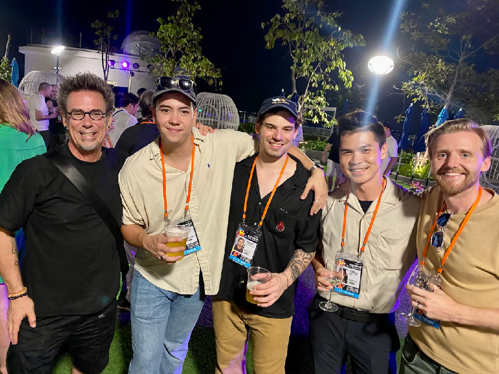 Legendary time at the annual Sweetshop, FIN Design + FX, Voodoo Hack and Campaign Brief Asia Sunset party around the pool at AdFest 2024