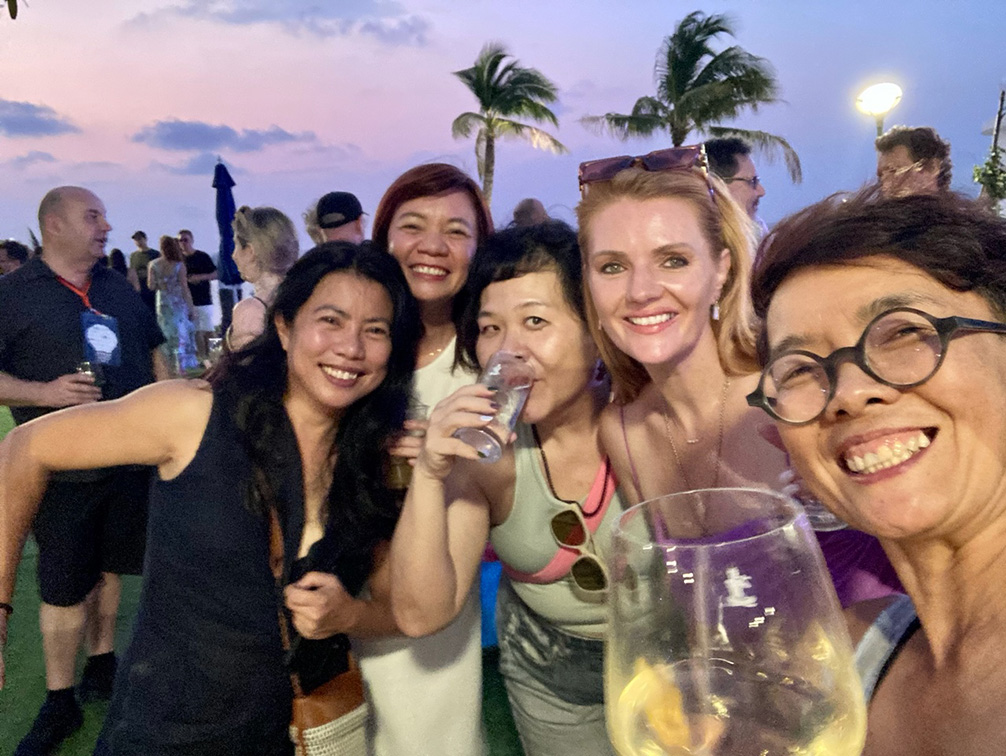Legendary time at the annual Sweetshop, FIN Design + FX, Voodoo Hack and Campaign Brief Asia Sunset party around the pool at AdFest 2024