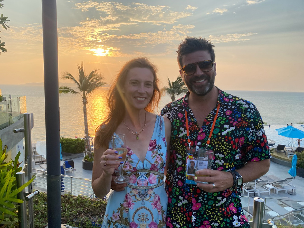 Legendary time at the annual Sweetshop, FIN Design + FX, Voodoo Hack and Campaign Brief Asia Sunset party around the pool at AdFest 2024
