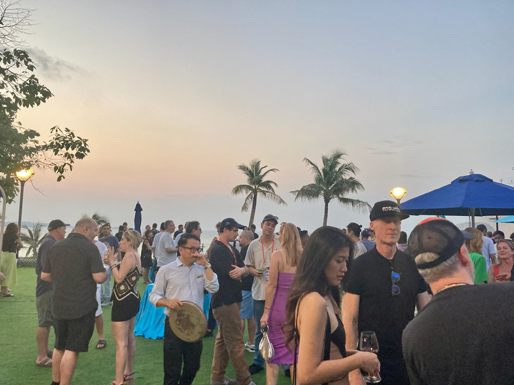 Legendary time at the annual Sweetshop, FIN Design + FX, Voodoo Hack and Campaign Brief Asia Sunset party around the pool at AdFest 2024