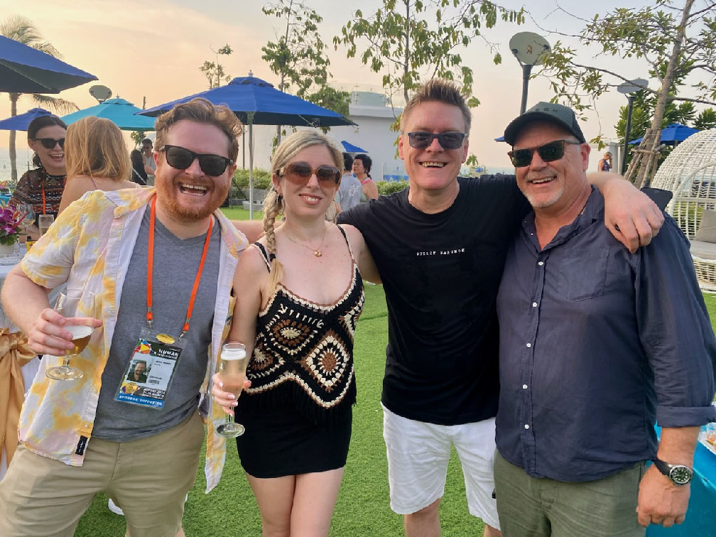 Legendary time at the annual Sweetshop, FIN Design + FX, Voodoo Hack and Campaign Brief Asia Sunset party around the pool at AdFest 2024