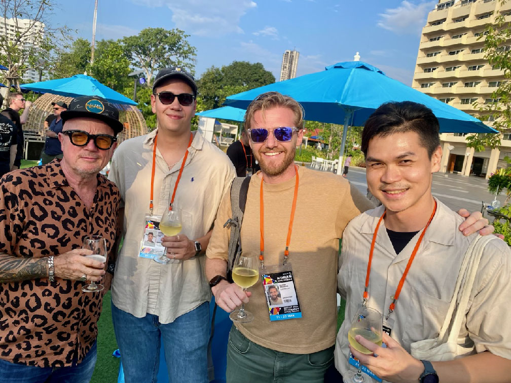 Legendary time at the annual Sweetshop, FIN Design + FX, Voodoo Hack and Campaign Brief Asia Sunset party around the pool at AdFest 2024