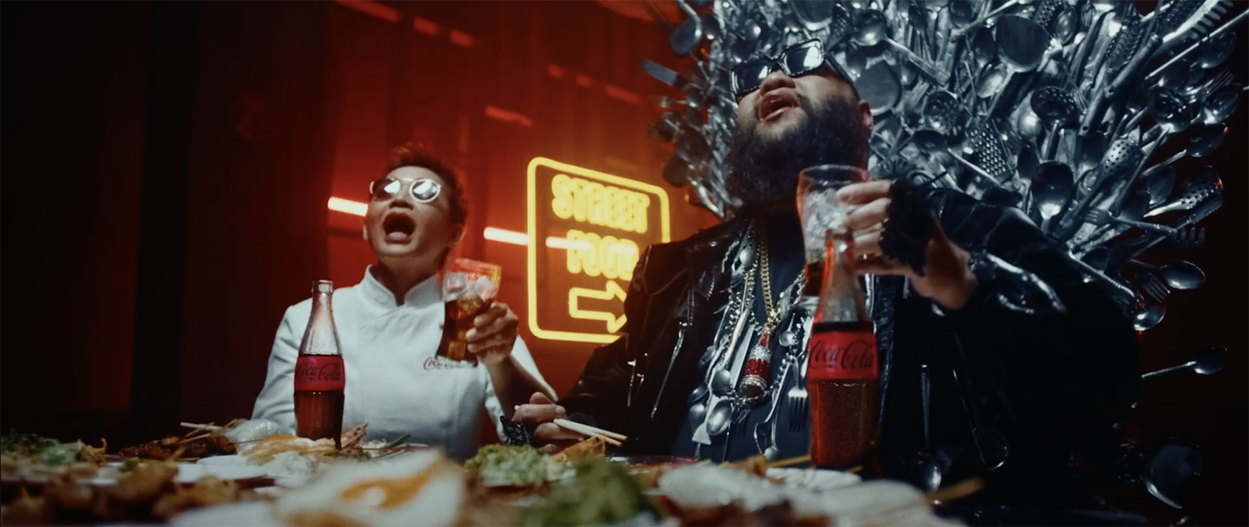 Coca-Cola releases ‘Epic Night Out’ interactive music video via Ogilvy Singapore for WPP Open X celebrating street food in Thailand