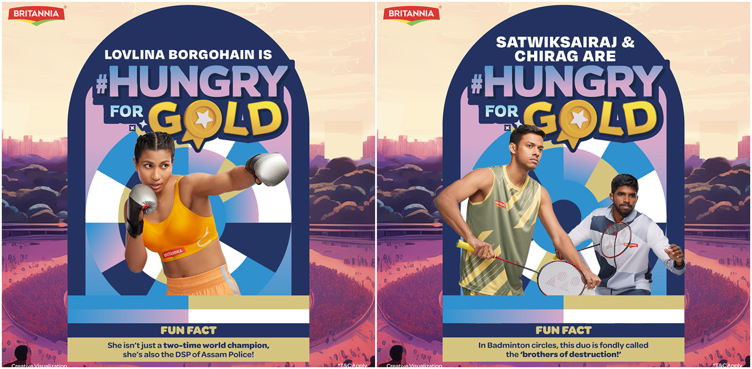 Britannia + Talented get India to care about more than one kind of score with #HungryForGold