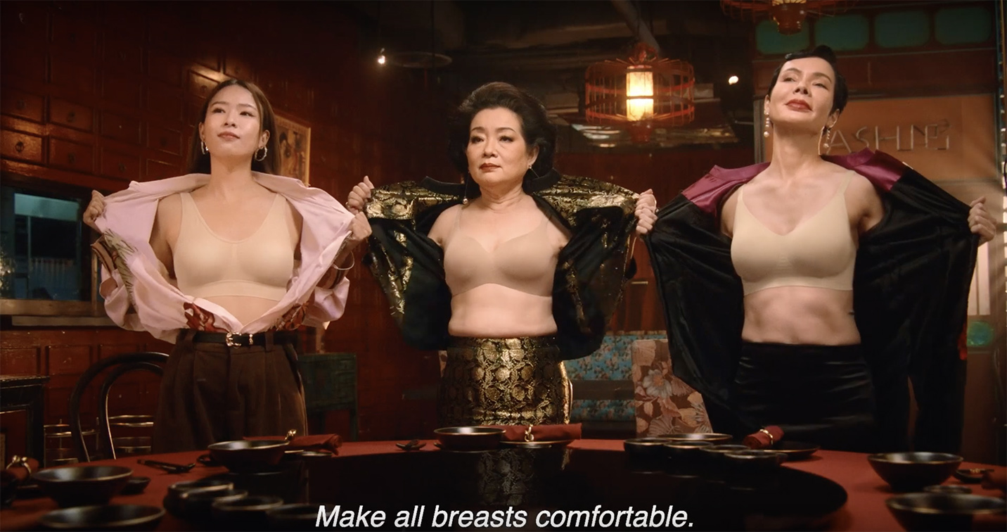 SOUR Bangkok creates hilarious ‘Sabina Braless’ spot redefining family gatherings