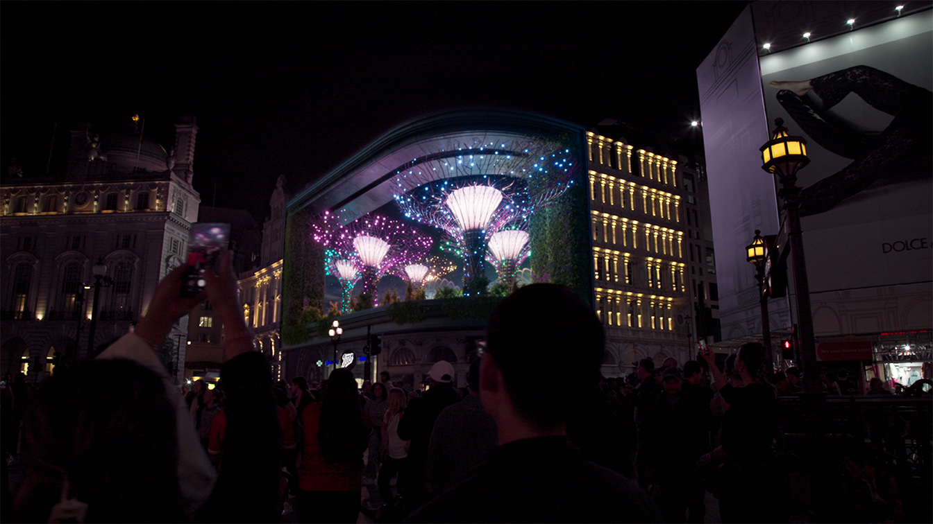 Singapore comes alive, with larger-than-life 3D billboards in five major cities
