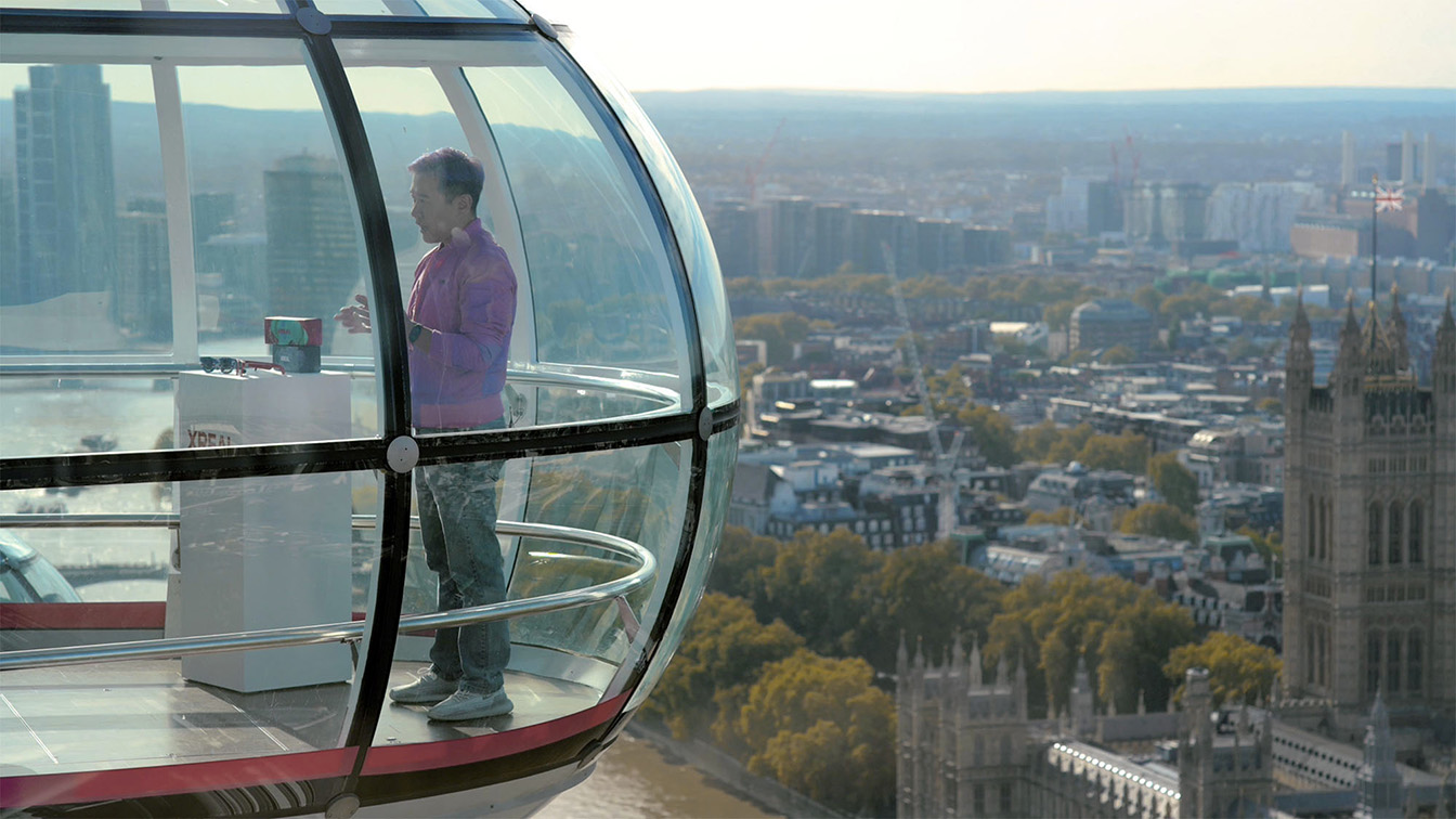 F5 Shanghai hosted spectacular XREAL smart glasses launch at the London Eye