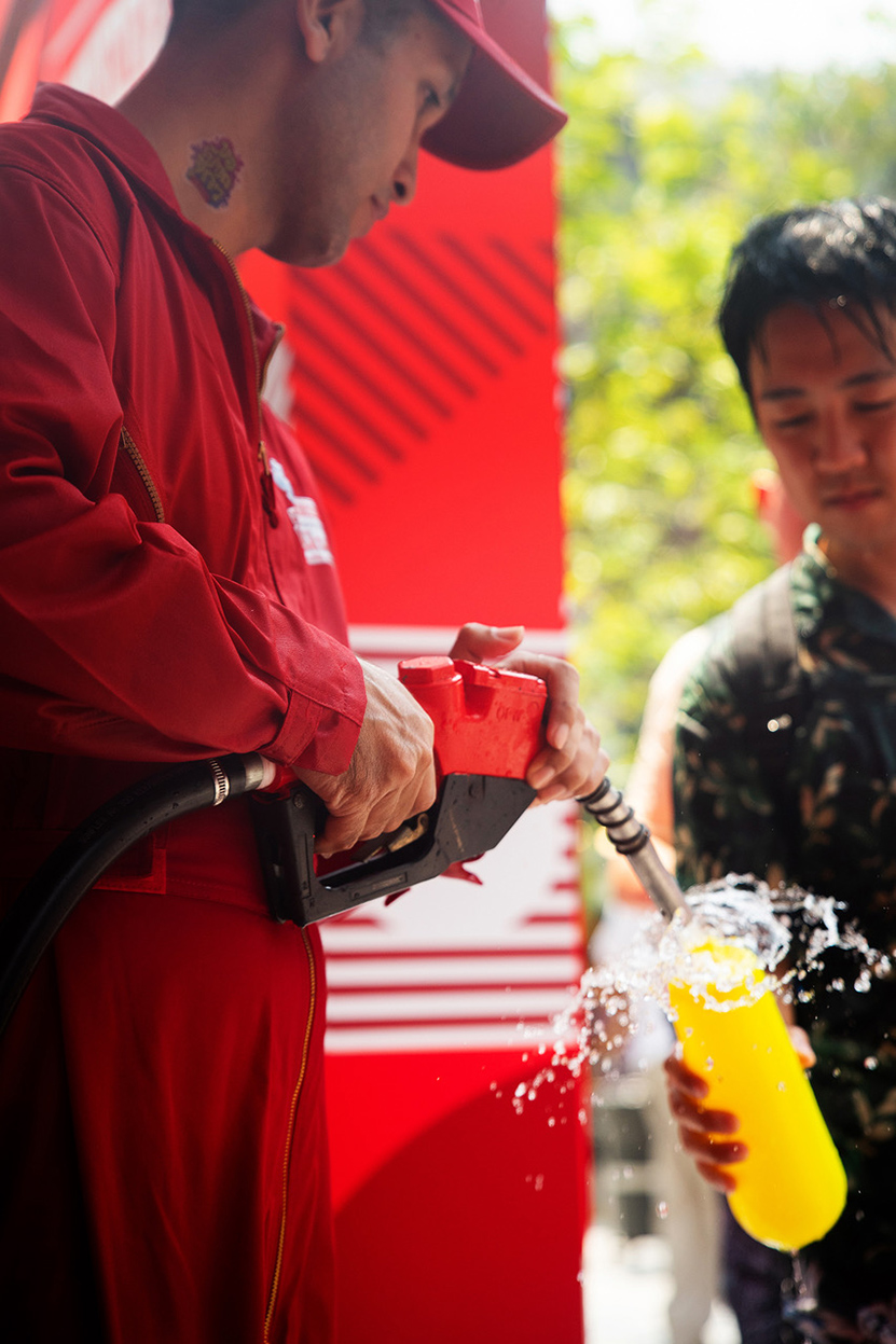 Youngster BKK brings endless water refills with Smirnoff at Thailand’s Songkran Water Festival