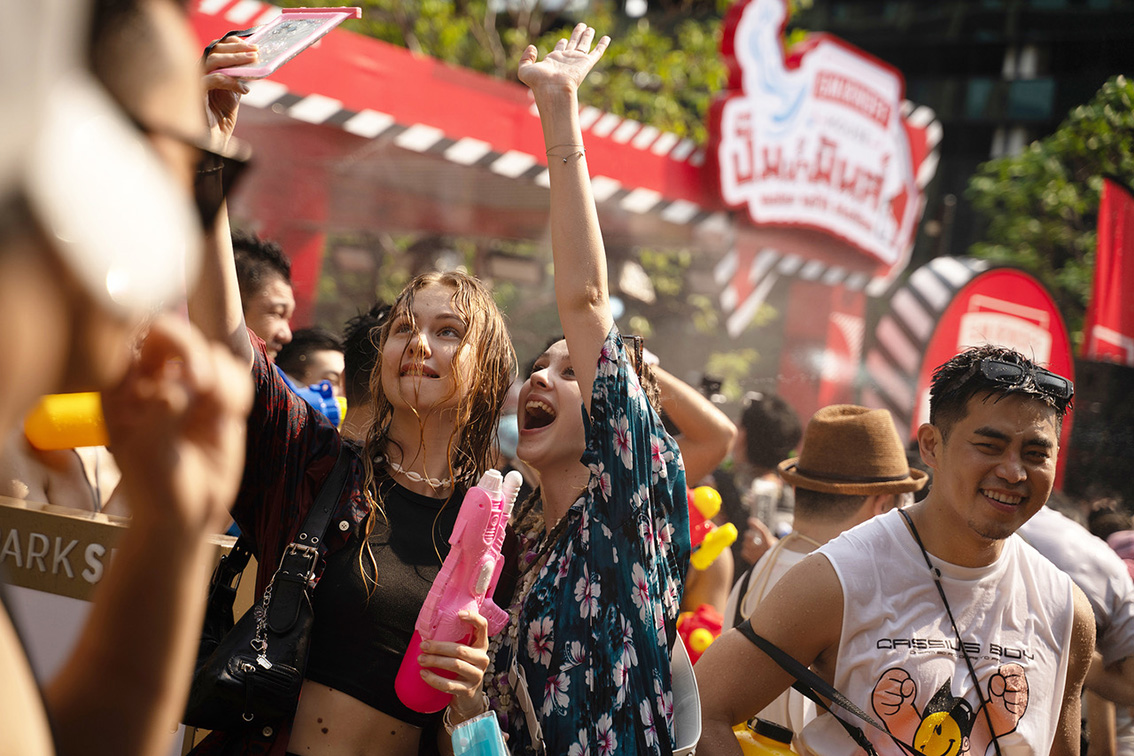 Youngster BKK brings endless water refills with Smirnoff at Thailand’s Songkran Water Festival