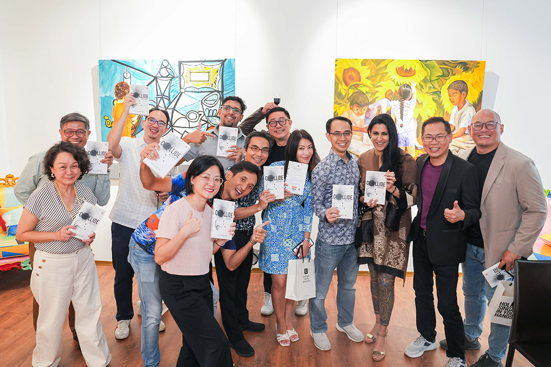 Singapore unveils first live painting featuring ADHD artists inspired by BBDO Asia’s Tay Guan Hin best-selling book – ‘Collide”