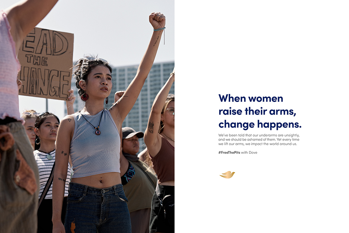 Dove and Ogilvy Singapore aim to change beauty standards with ‘Raise Your Arms’ initiative