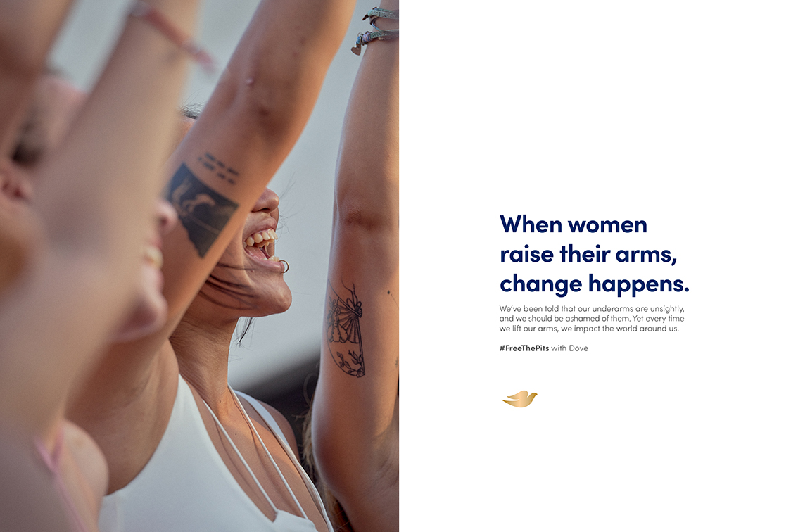 Dove and Ogilvy Singapore aim to change beauty standards with ‘Raise Your Arms’ initiative