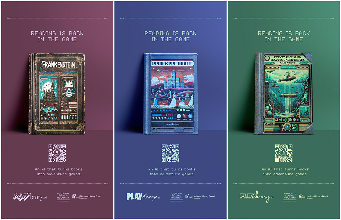 LePub APAC revives reading with the National Library Board by turning books into games