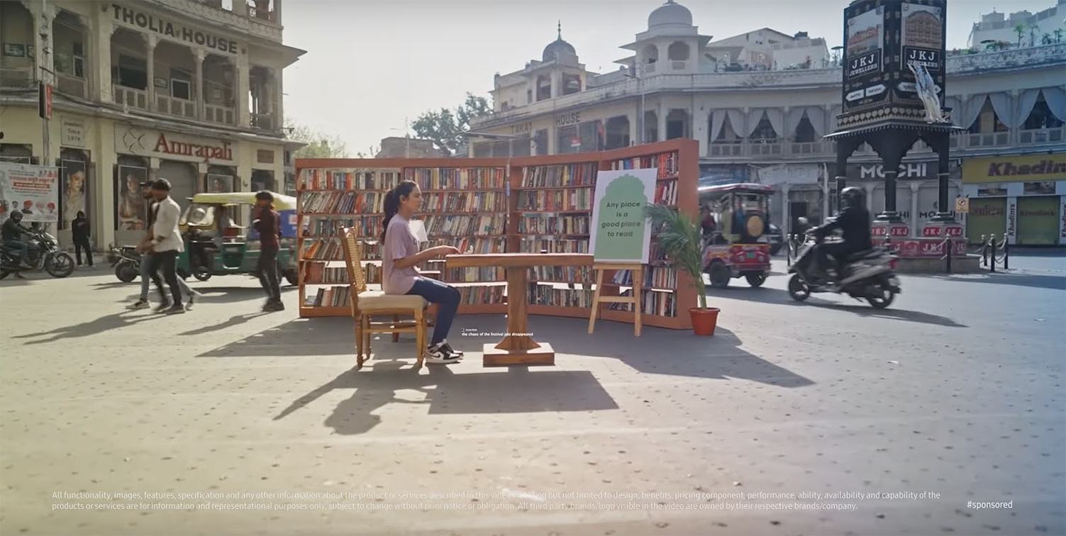Cheil India and Samsung recently launched the ‘Not So Silent Library’ campaign to promote the Jaipur Literature Festival 2024