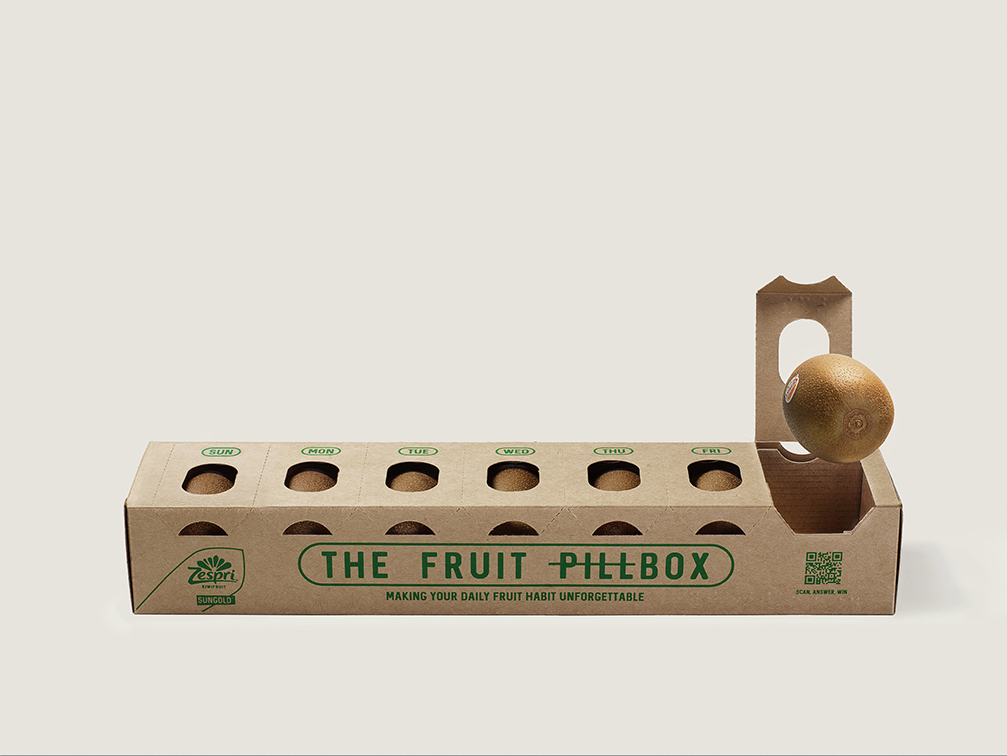 Speakeasy promotes daily kiwi consumption by launching the Zespri Fruit Pillbox