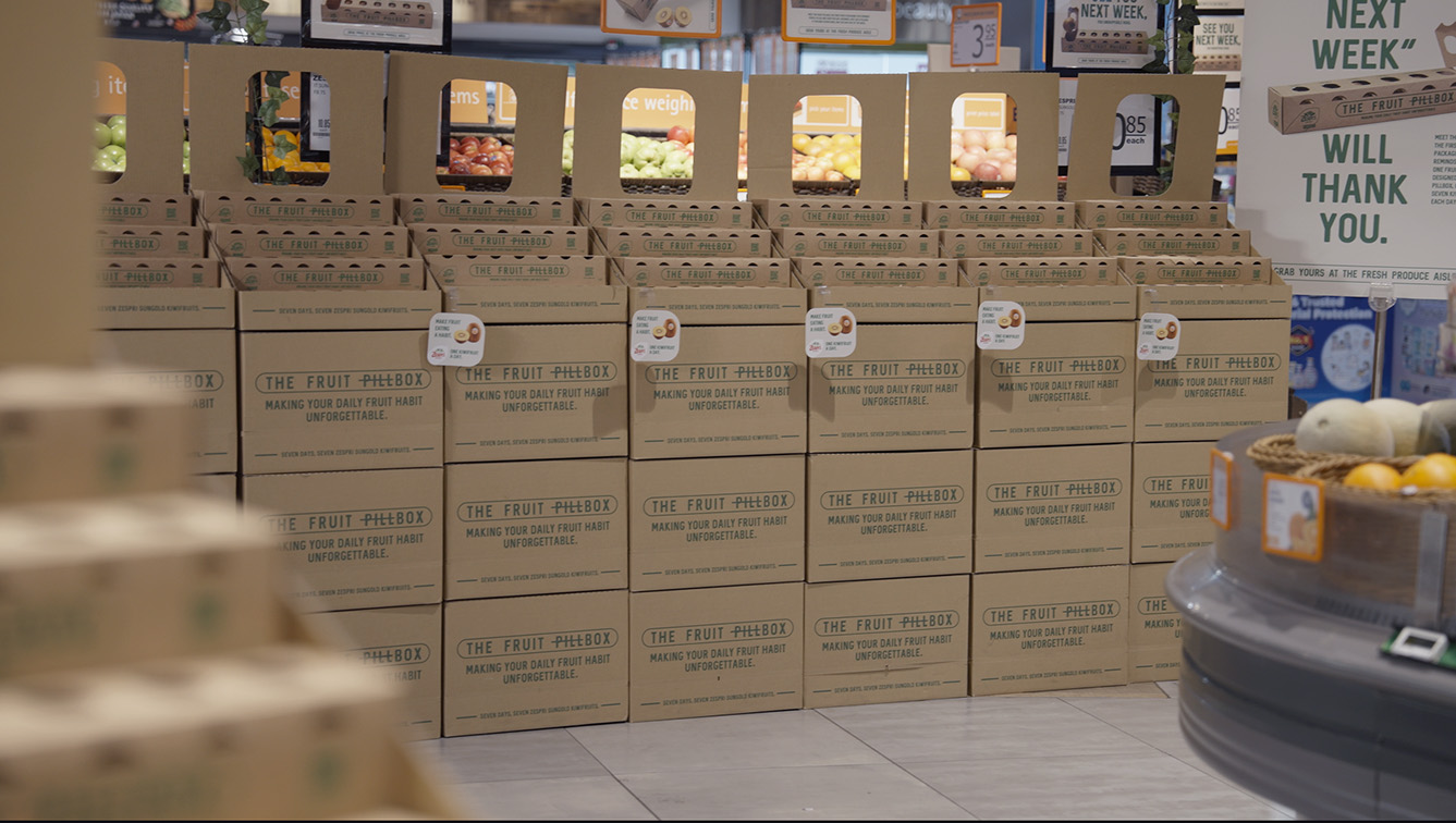 Speakeasy promotes daily kiwi consumption by launching the Zespri Fruit Pillbox