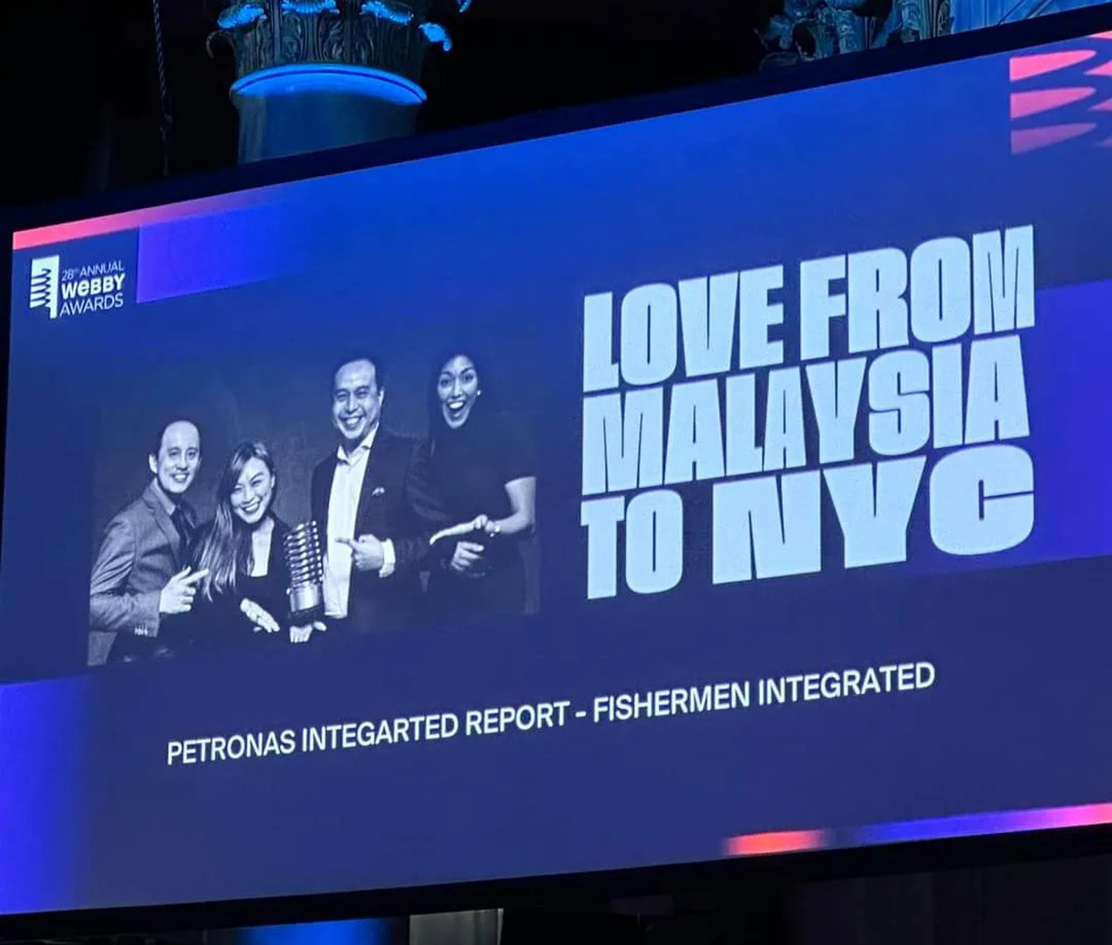 Fishermen Integrated wins Malaysia’s first Webby for PETRONAS website in New York