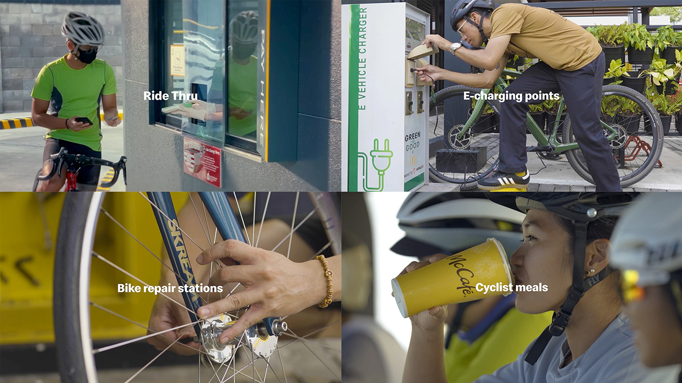 Leo Burnett Group Manila and McDonald’s encourage Filipino cyclists to “Ride the Arches”